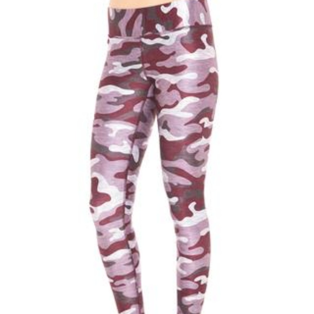 NWT Terez camo leggings